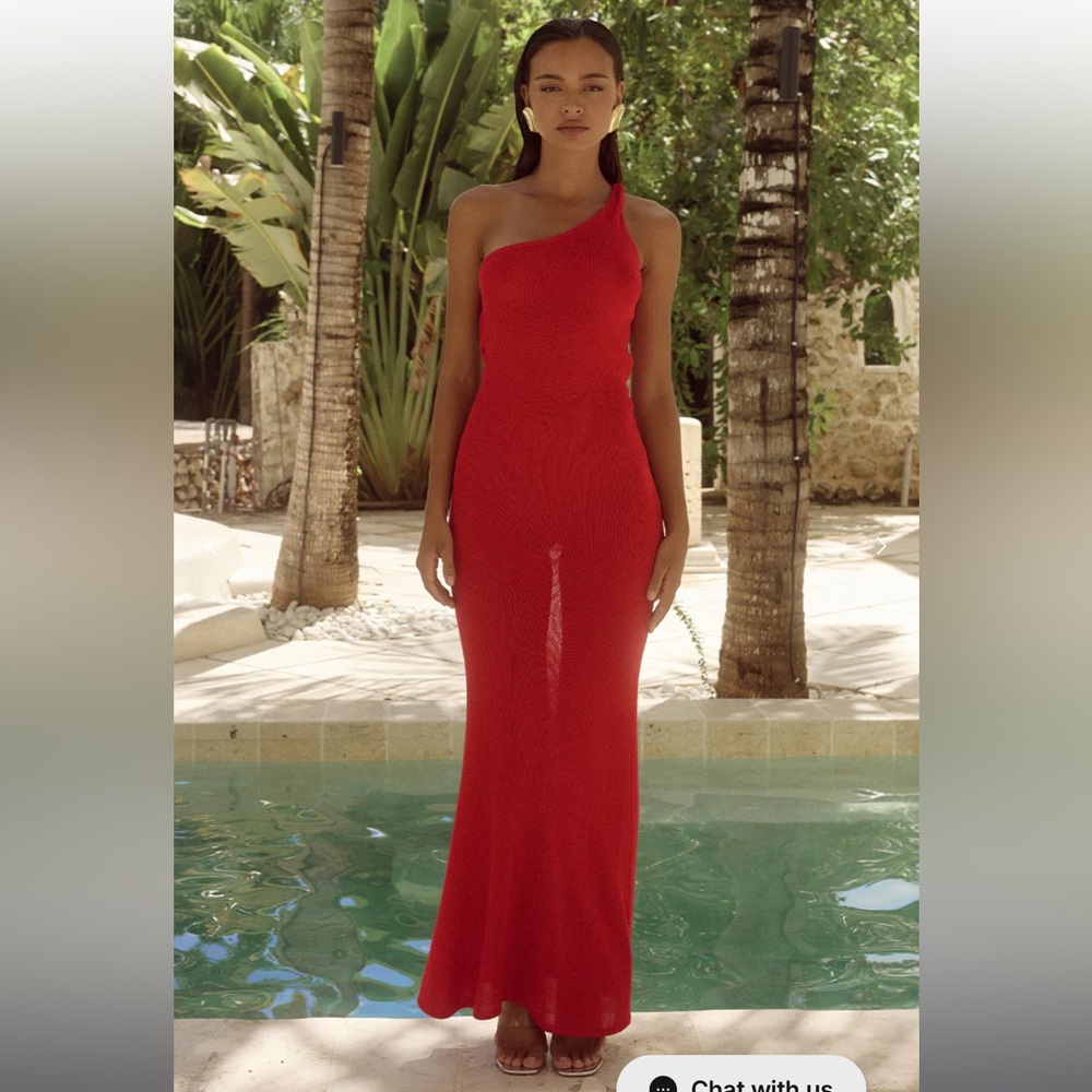 Runaway the label  Diana maxi dress -Red